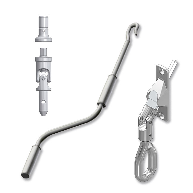 Accesorios para maniobra manual